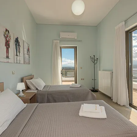 Del Sole, Private Pool And Amazing Sea View Chania (Crete)