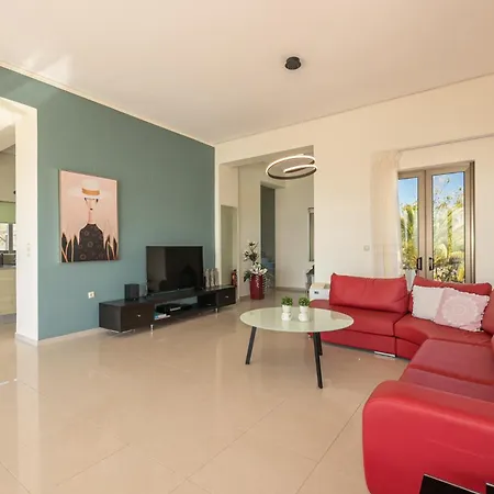 فيلة Del Sole, Private Pool And Amazing Sea View خانيا